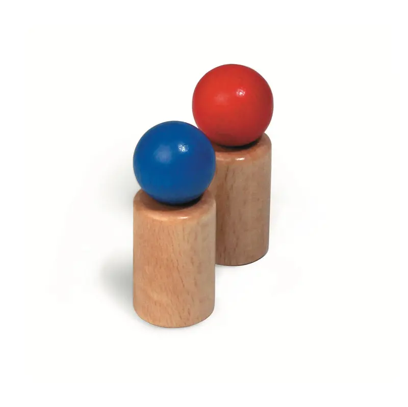 Fagus Wooden Peg Doll Figures - 2 Pack 1