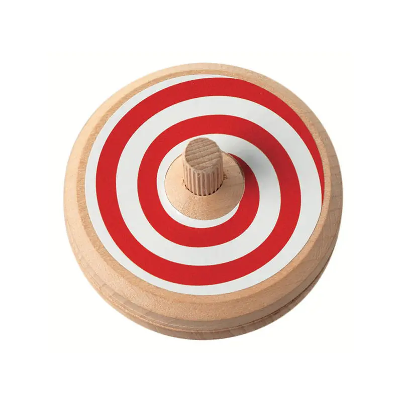 Fagus Wooden Spiral Disc Marble Run Toy 1