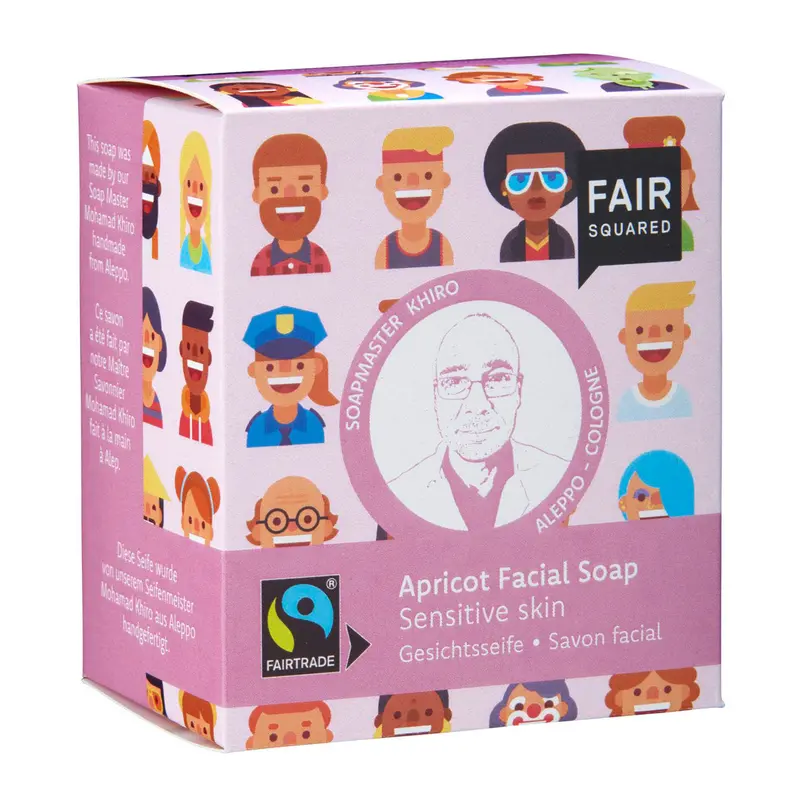 Fair Squared Apricot Facial Soap 2X 80G 1