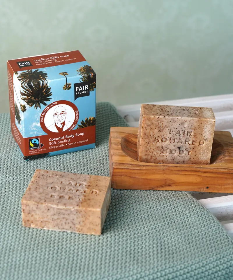 Fair Squared Coconut Body Soap 2X 80G 2