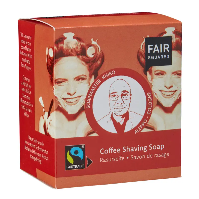 Fair Squared Coffee Shaving Soap 2X 80G 1
