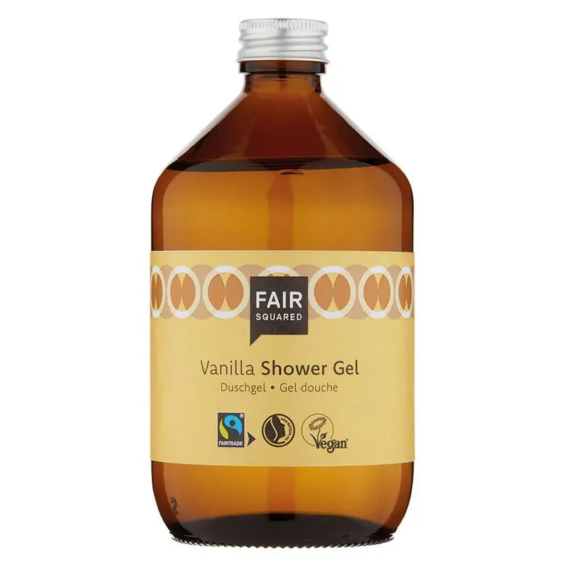 Fair Squared Fairtrade Vanilla Shower Gel 500Ml 1