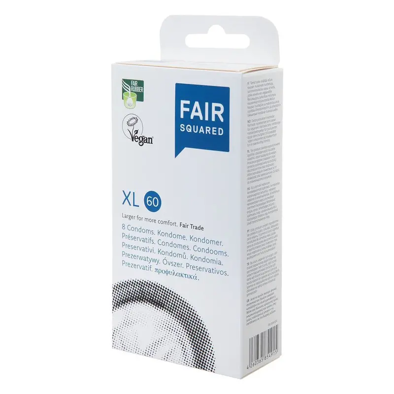 Fair Squared Fairtrade Xl Condoms X 8 1