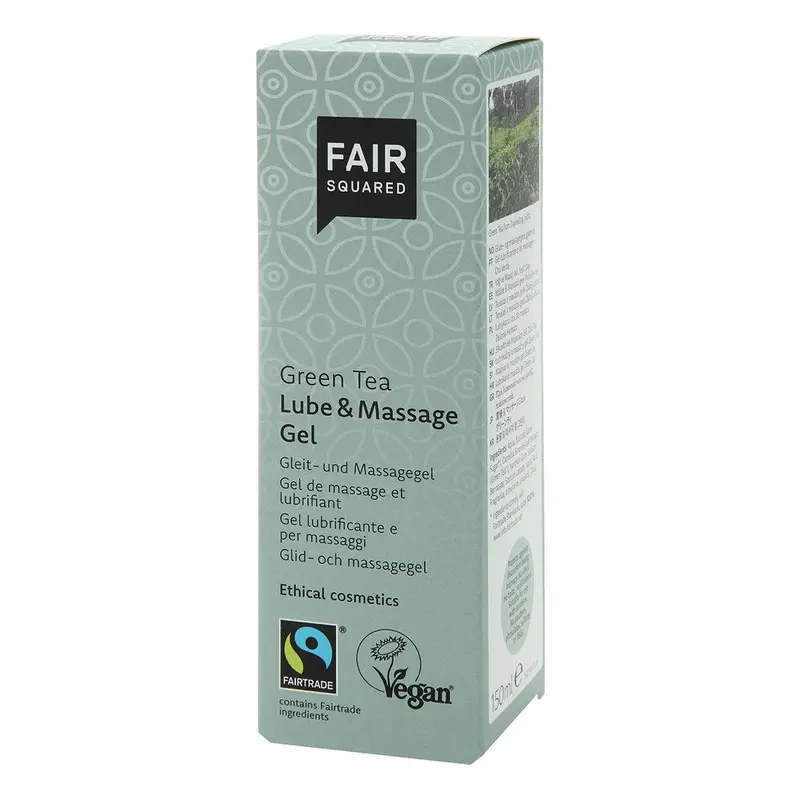 Fair Squared Green Tea Lube & Massage Gel - 150Ml 1