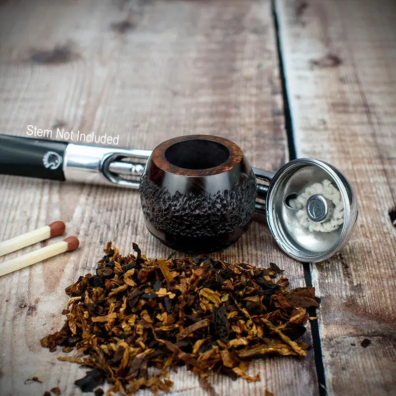 Falcon Pipe Bowl - Bantam Bulldog Rustic 1