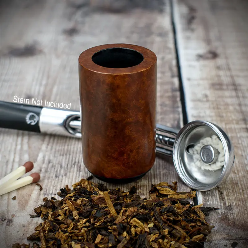 Falcon Pipe Bowl - Tall Stack Chimney Smooth 1