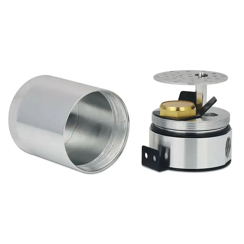 Flashark Universal Aluminum Racing Baffled 3-Port Oil Catch Can 2