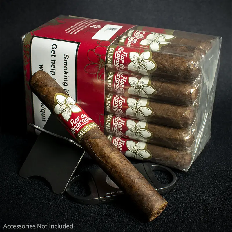 Flor De Nicaragua Colorado Toro Cigars - Bundle Of 20 2