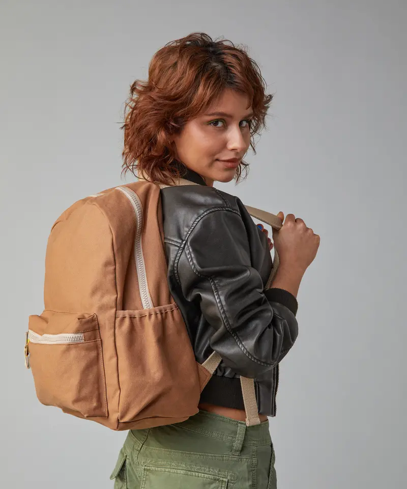 Fluf B Pack Organic Cotton Backpack 2