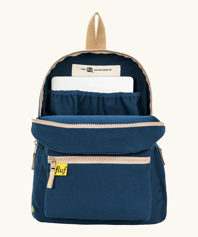 Fluf B Pack Organic Cotton Backpack 4