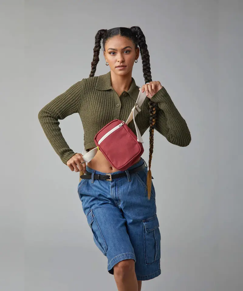 Fluf Mini Organic Crossbody Bag 3