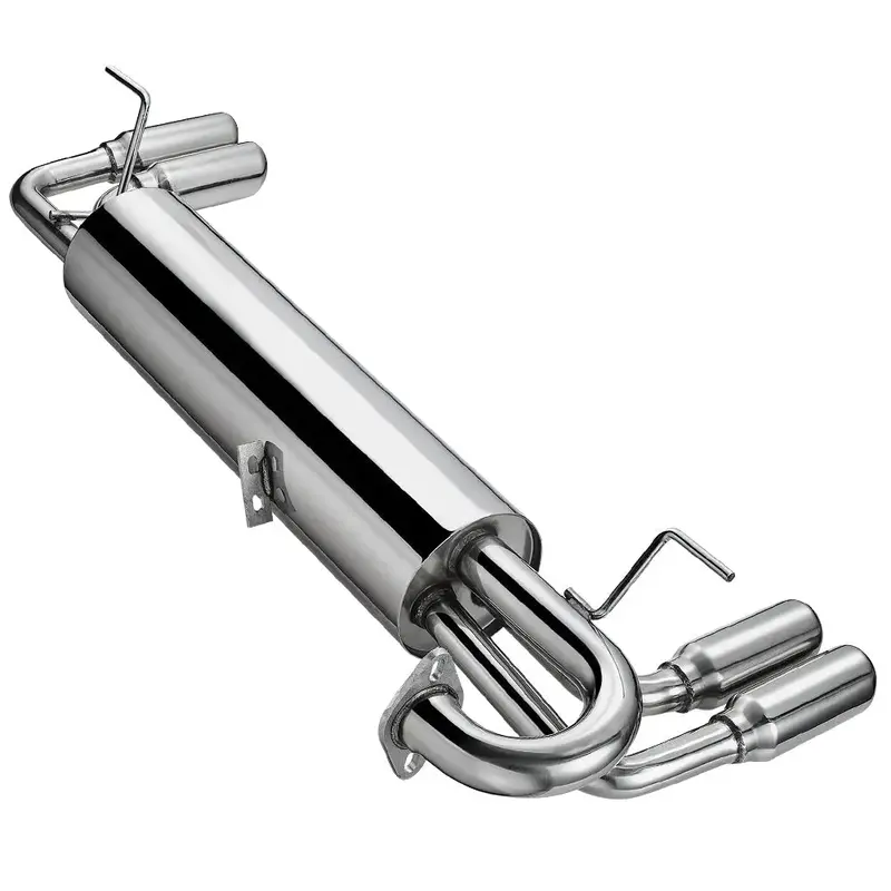 For 1985-1989 Toyota Mr2 W10/Aw11 4A-Ge | 2" Dual Tip Axle Back Exhaust 2