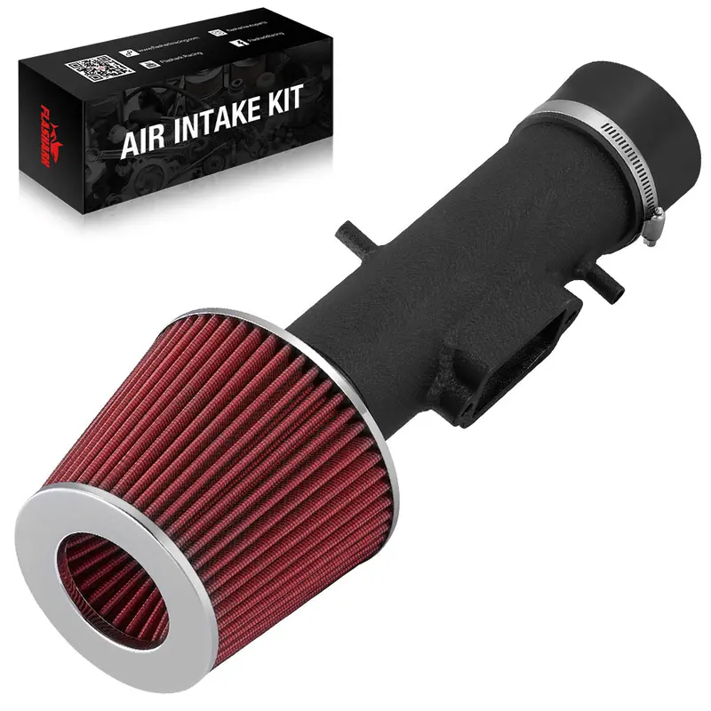 For 1997-2001 Toyota Camry Solara V6 Air Intake Kit W/Cone Filter 1