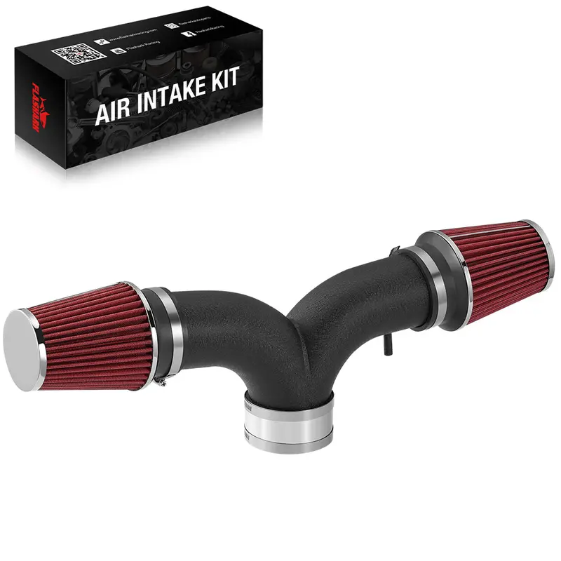 For 1999-2004 Jeep Grand Cherokee 4.7L V8 2000-2002 Dodge Durango 3.7L V6 Air Intake Kit 1