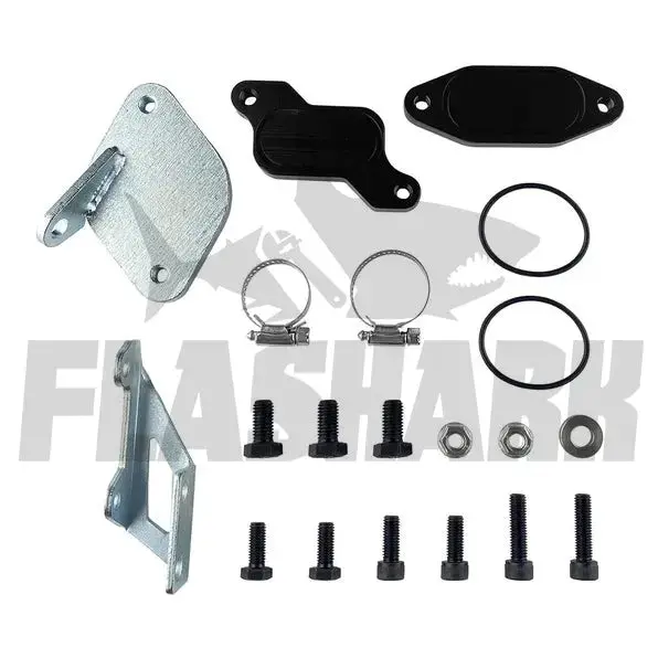 For 2006-2007.4 6.6L Chevrolet Silverado Classic Gmc Duramax Lbz Diesel Egr Valve Cooler Delete Kit (Ordinary) 2
