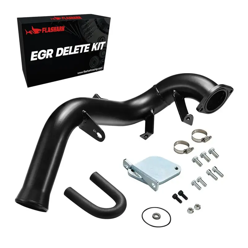 For 2007.5-2010 6.6L Chevy Silverado Gmc Sierra Duramax Lmm Diesel Egr Delete Kit (Upgraded) 1