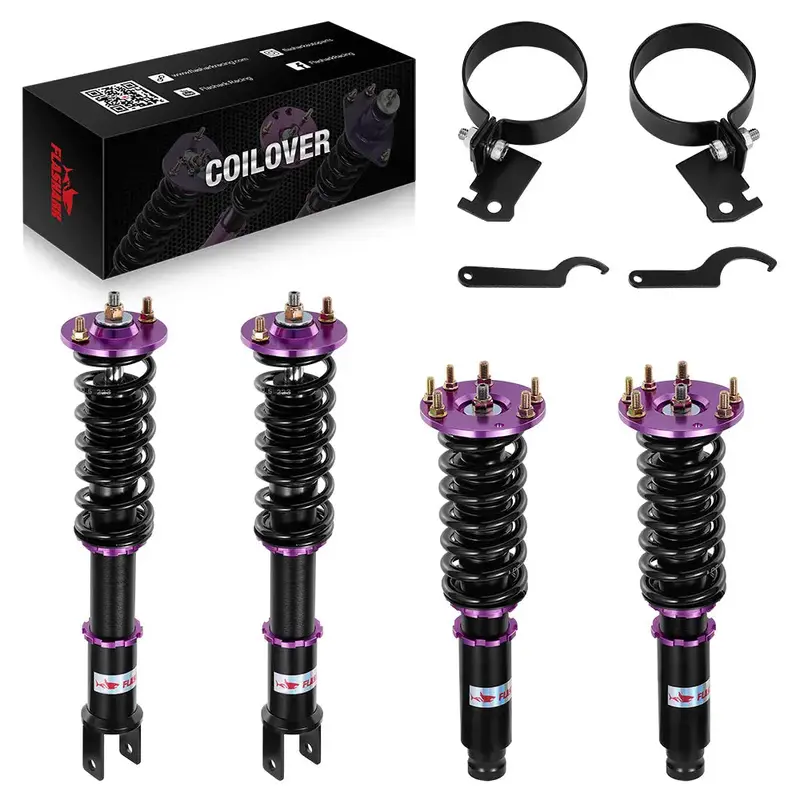For 2008-2012 Honda Accord Coilover Shock Absorbers Struts 4Pcs 1