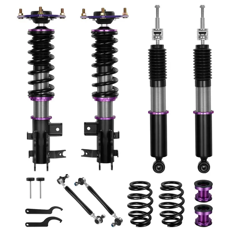 For 2016-2022 Acura Ilx (De2) 32-Way Damping Coilover Shock Absorbers Struts | Flashark 2