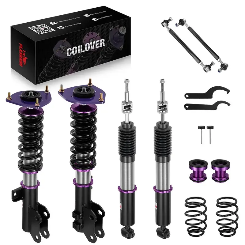 For 2017-2020 Hyundai Elantra Sedan (Ad) 32-Way Damping Coilover Shock Absorbers Struts | Flashark 1