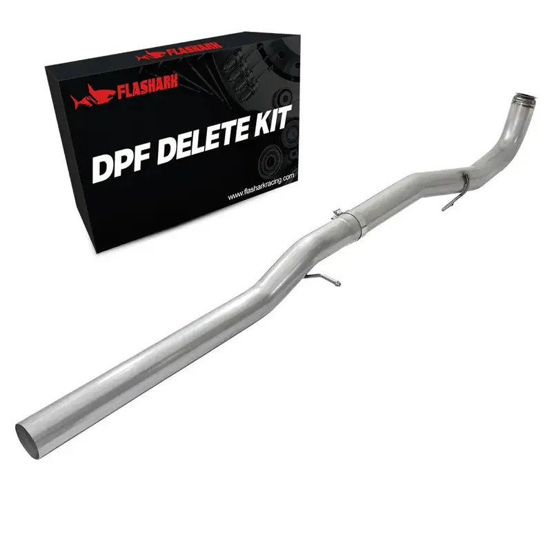 For 4.0/5.0 Inch 2011-2016 Chevy/Gmc Lml 6.6L Duramax Dpf Delete Kit | Race Pipe Exhaust Downpipe-Back 1