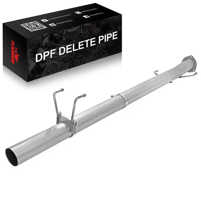 For 4.0/5.0 Inch 2013-2018 6.7 Cummins Dpf Delete Race Pipe Dodge Ram 2500/3500 Turbo-Back 1