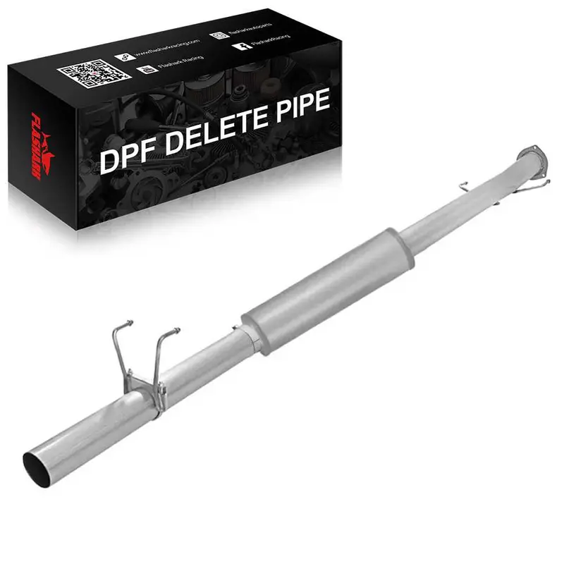 For 4.0/5.0 Inch 2013-2018 6.7 Cummins Dpf Delete Race Pipe Dodge Ram 2500/3500 Turbo-Back 4