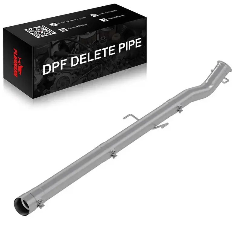 For 4.0/5.0 Inch 2019-2022 6.7 Cummins Dodge Ram Dpf Delete Race Pipe 2500/3500 1