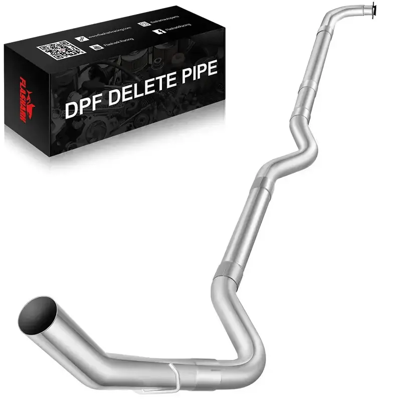 For 4 Inch/5 Inch 2001-2007 Lbz Lly Lb7 6.6 For Chevy Duramax Downpipe-Back Dpf Delete Race Pipe 1