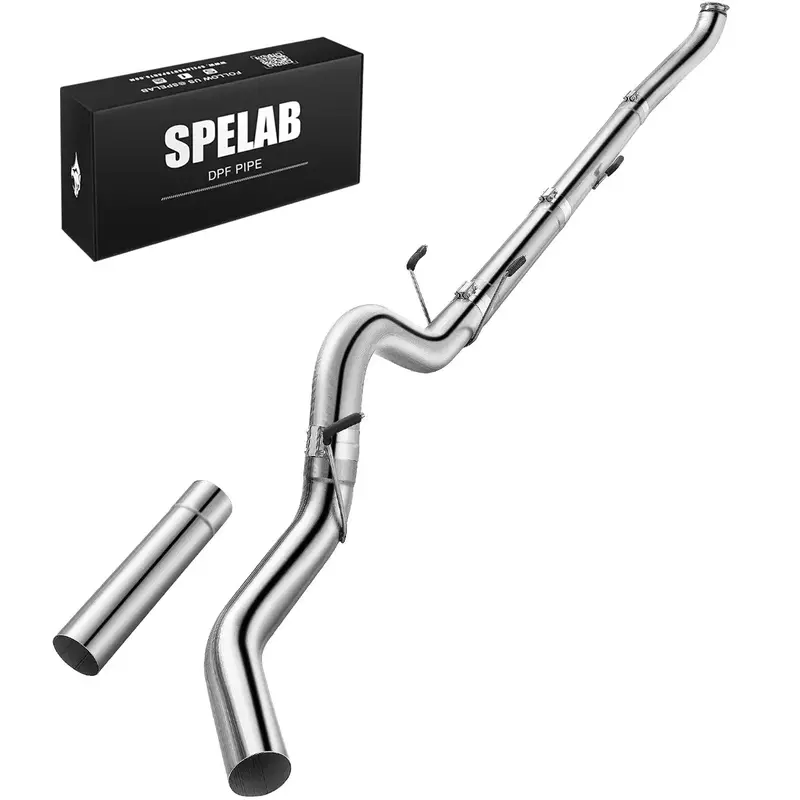 For 5" Dpf Delete Exhaust For 2007-2009 Dodge Ram 6.7L Diesel | Spelab 1