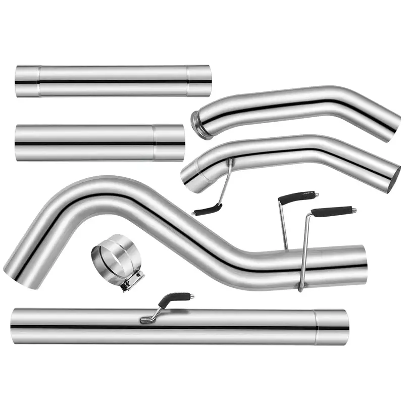For 5" Dpf Delete Exhaust For 2007-2009 Dodge Ram 6.7L Diesel | Spelab 2