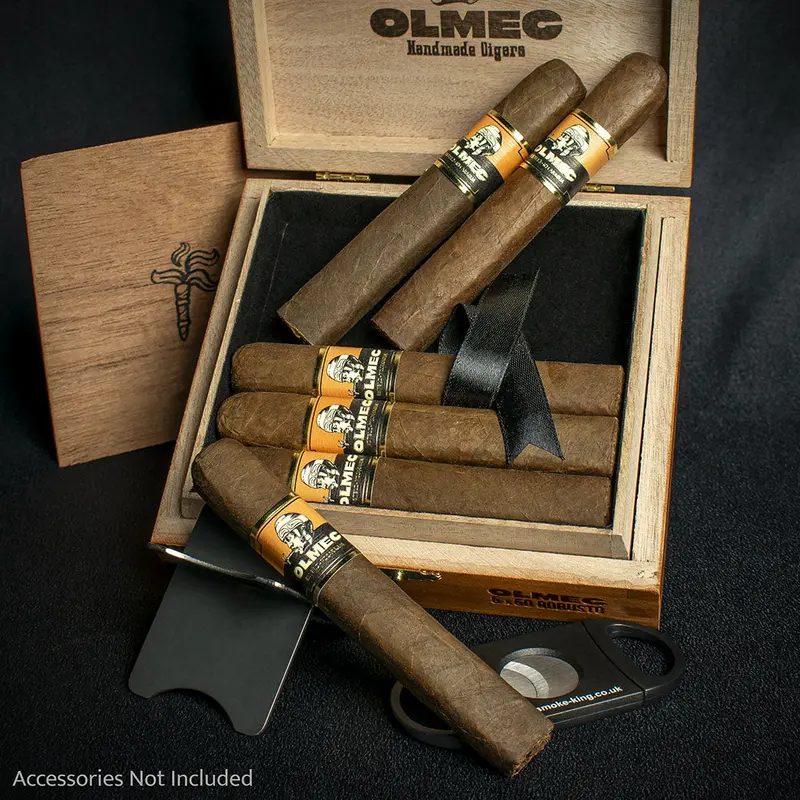 Foundation Cigars Olmec Claro Nicaraguan Robusto Cigars - Box Of 12 1