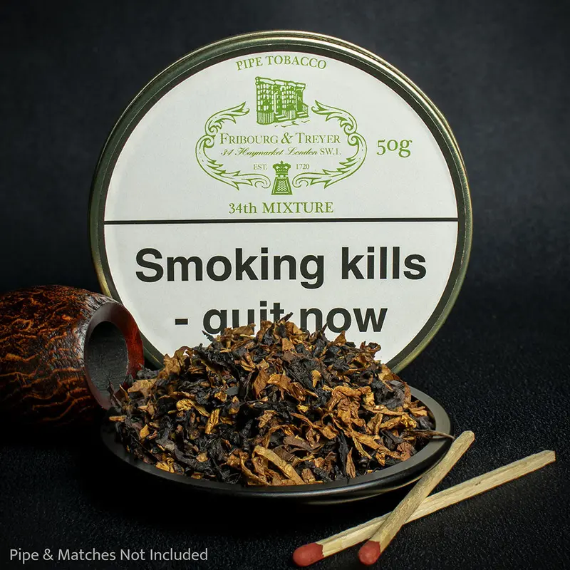 Fribourg & Treyer 34Th Mixture Pipe Tobacco - 50G Tin 1