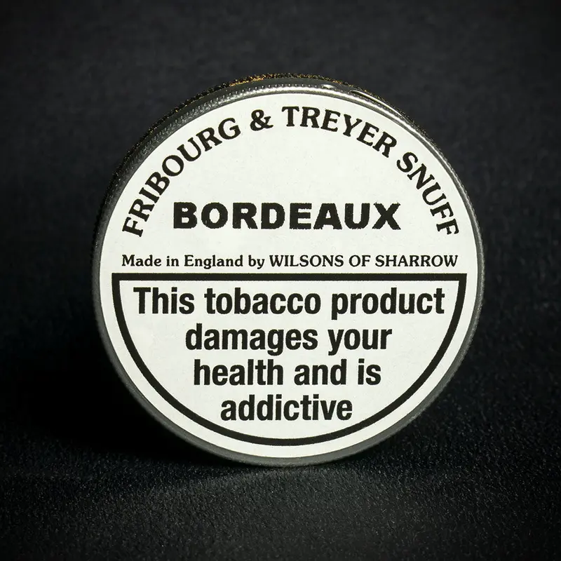 Fribourg & Treyer Bordeaux Snuff (Floral) - 5G Tap Tin 2
