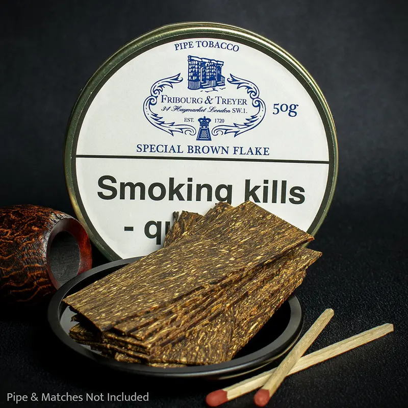Fribourg & Treyer Special Brown Flake Pipe Tobacco - 50G Tin 1