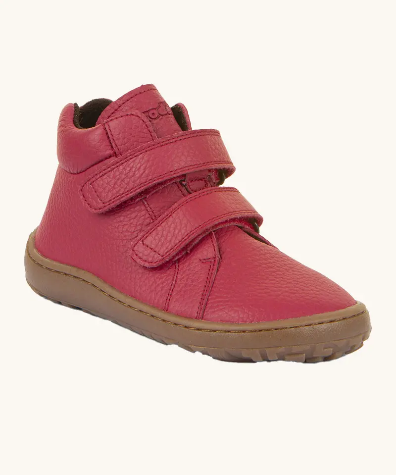 Froddo Barefoot Autumn Shoes - Red 1