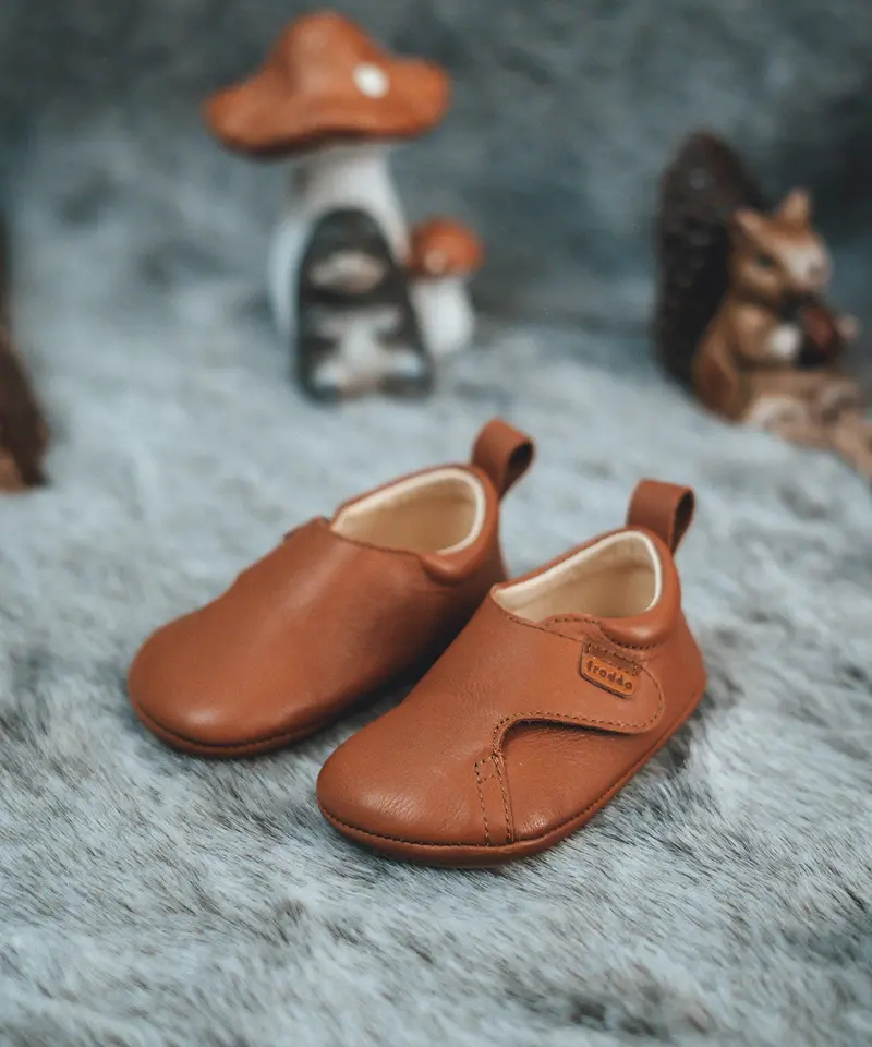 Froddo Barefoot Baby Pre-Walker Shoes - Tan 2