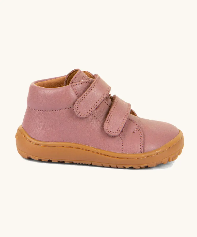Froddo Barefoot First Step Kids Shoes - Dusty Pink 2