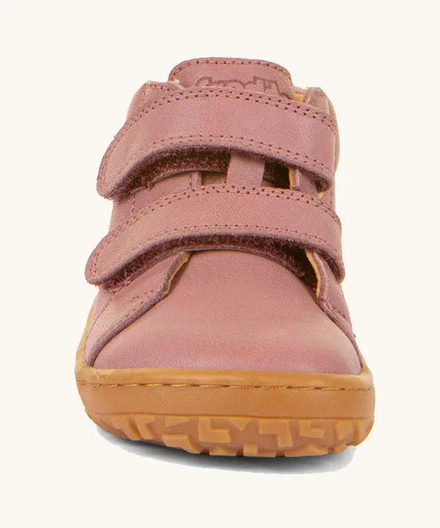Froddo Barefoot First Step Kids Shoes - Dusty Pink 3