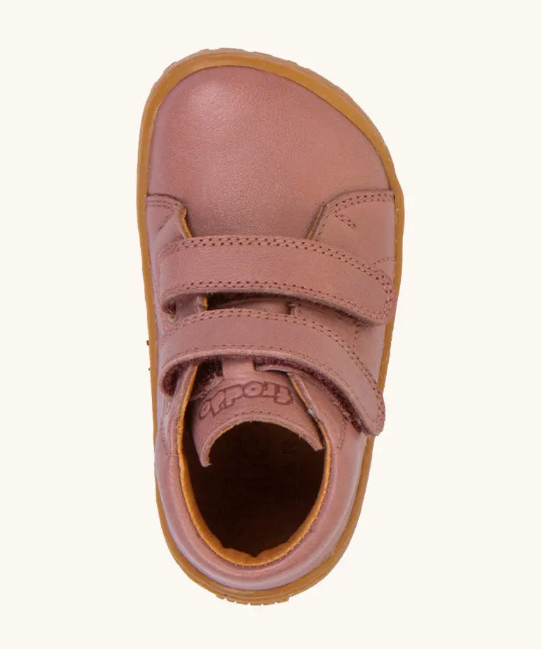 Froddo Barefoot First Step Kids Shoes - Dusty Pink 5