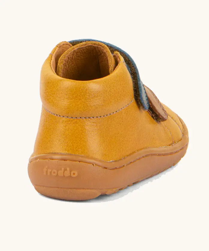 Froddo Barefoot First Step Kids Shoes - Mustard 4