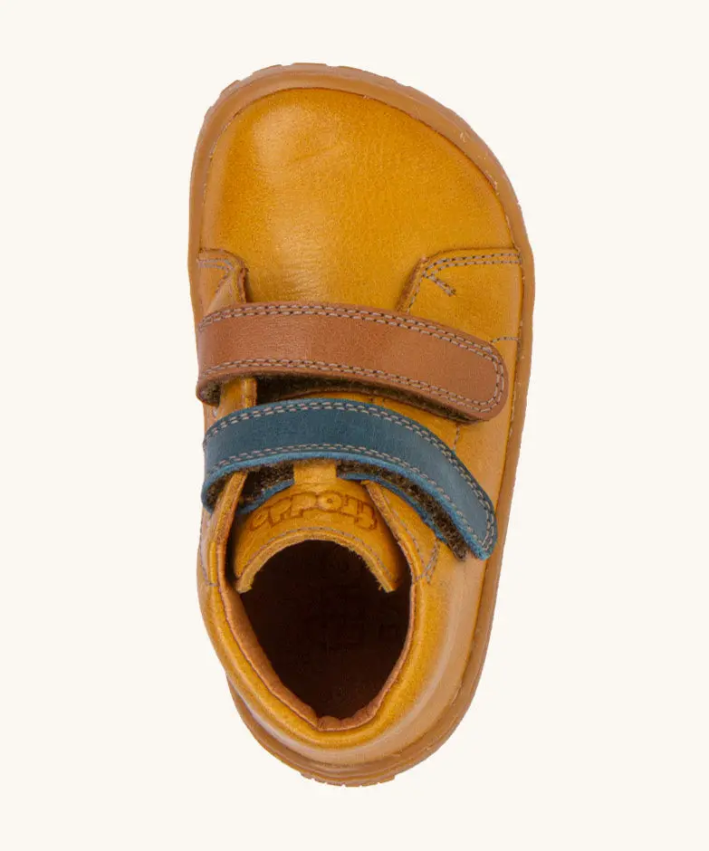 Froddo Barefoot First Step Kids Shoes - Mustard 5