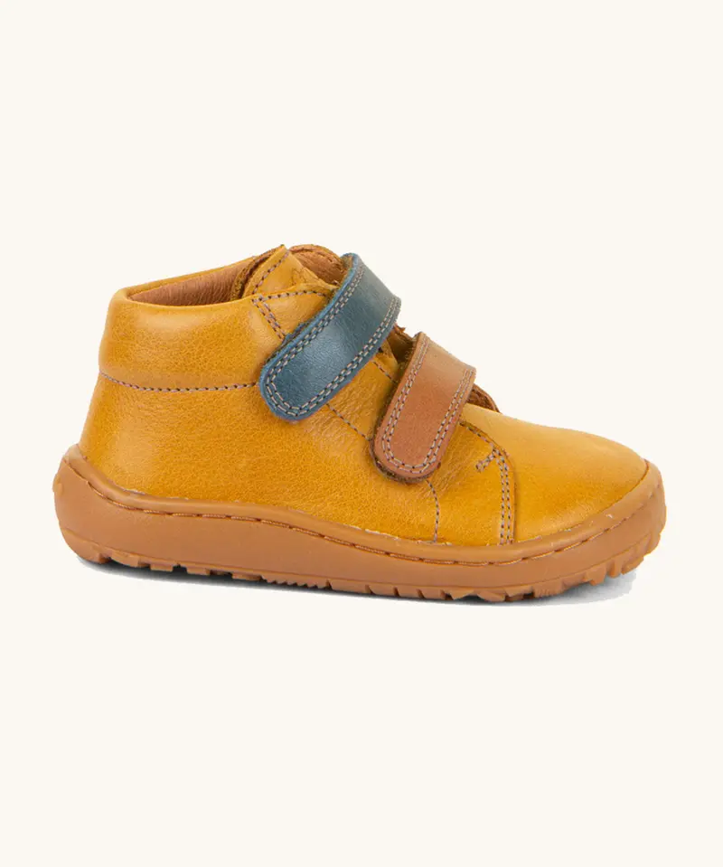 Froddo Barefoot First Step Kids Shoes - Mustard 6