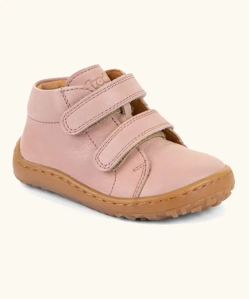 Froddo Barefoot First Step Kids Shoes - Pale Pink 1