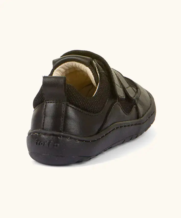 Froddo Barefoot Kids Baze School Shoes - Black 4