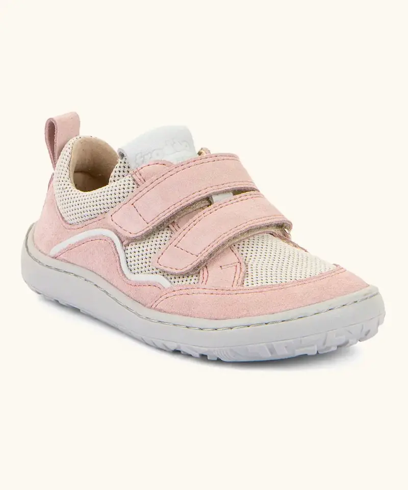 Froddo Barefoot Kids Baze Shoes - Pale Pink 1