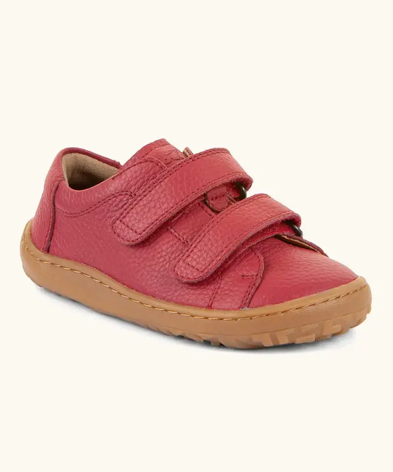 Froddo Barefoot Kids Baze Shoes -  Red 1
