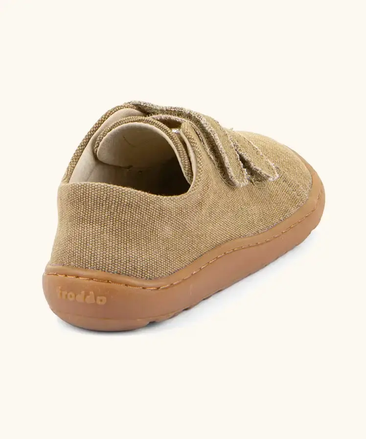 Froddo Barefoot Kids Botaniq Shoes - Beige 4