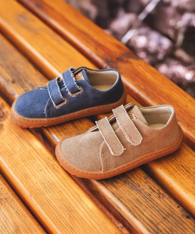 Froddo Barefoot Kids Botaniq Shoes - Blue 3