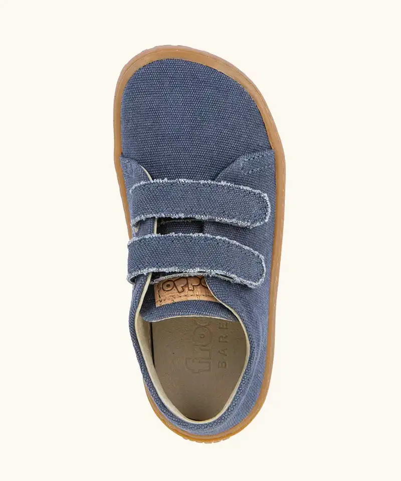 Froddo Barefoot Kids Botaniq Shoes - Blue 5
