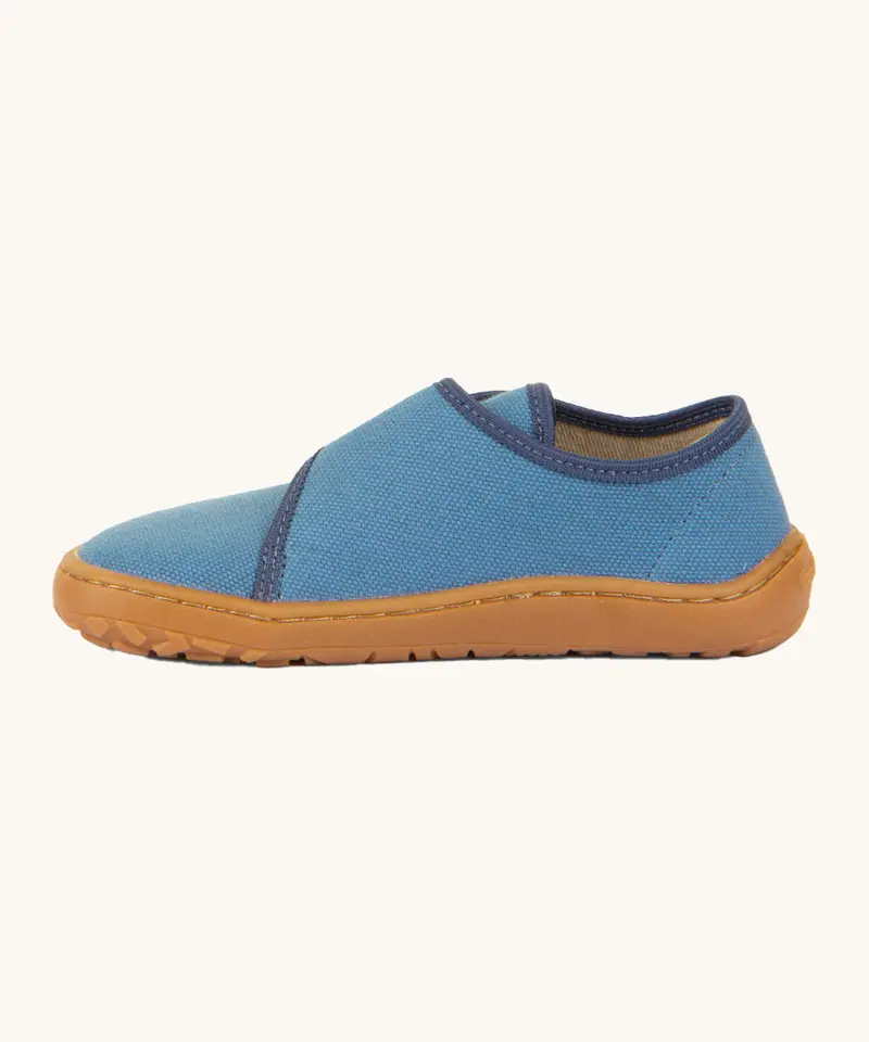 Froddo Barefoot Kids Canvas Slippers - Denim 7